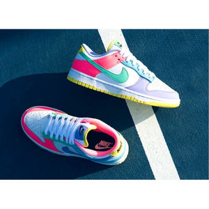 NEW Nike Dunk Low - Limited Edition: Vintage 'Candy' Sneaker *Easter Special*